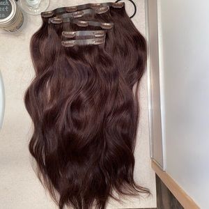 18in 140gram Bellami seamless hair extensions